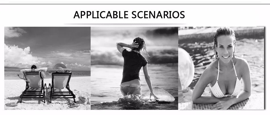 3-Piece Shell Sculpted Bikini & Mini Skirt Set | Sexy Mermaid-Core Push-Up Swimsuit & Beachwear Separates