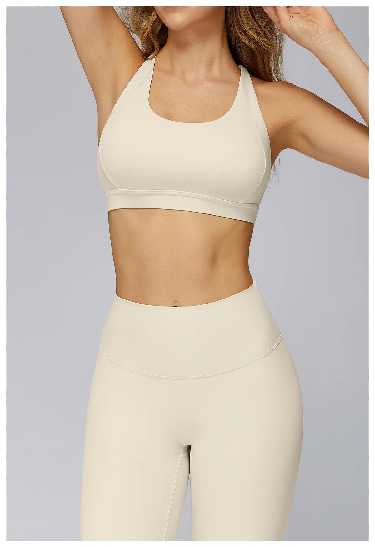2-Piece Sculpting Yoga Set | High-Waisted Seamless Leggings & Performance Sports Bra