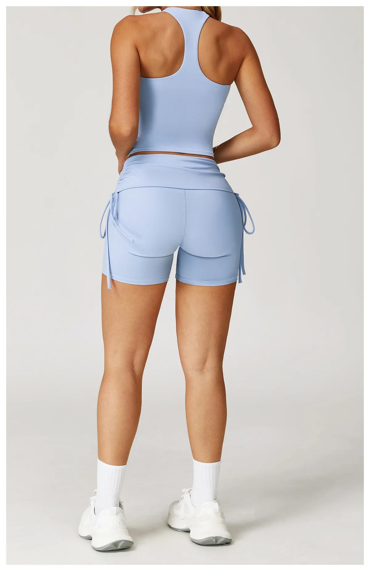 2-Piece Performance Yoga Set | High-Waisted Squat-Proof Leggings & Athletic Sports Bra