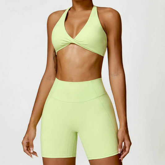 2-Piece Arise-Epic Seamless Yoga Set | High-Waisted Sculpting Leggings & Push-Up Sports Bra | 2026 Sexy Fitness & Gym Sportswear Suit