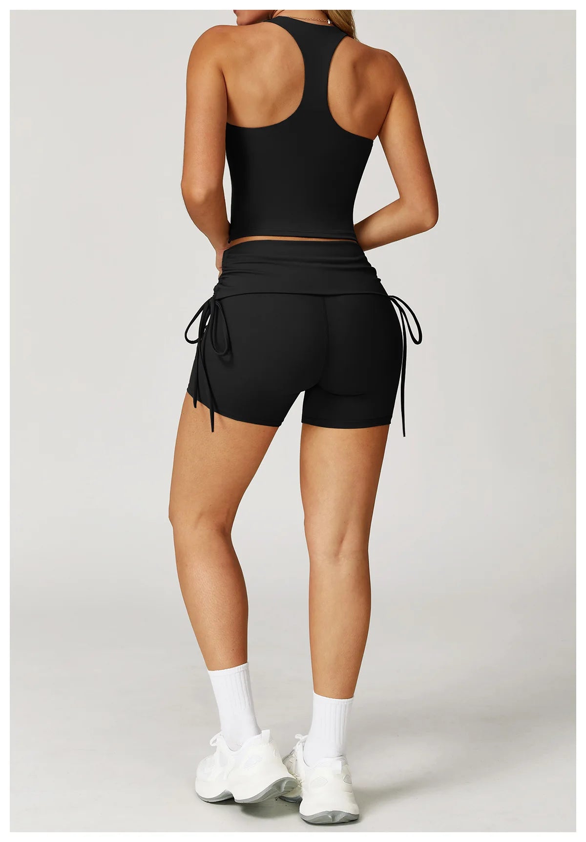 2-Piece Performance Yoga Set | High-Waisted Squat-Proof Leggings & Athletic Sports Bra