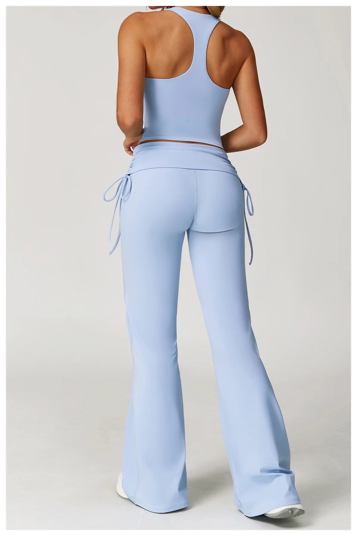 2-Piece Performance Yoga Set | High-Waisted Squat-Proof Leggings & Athletic Sports Bra