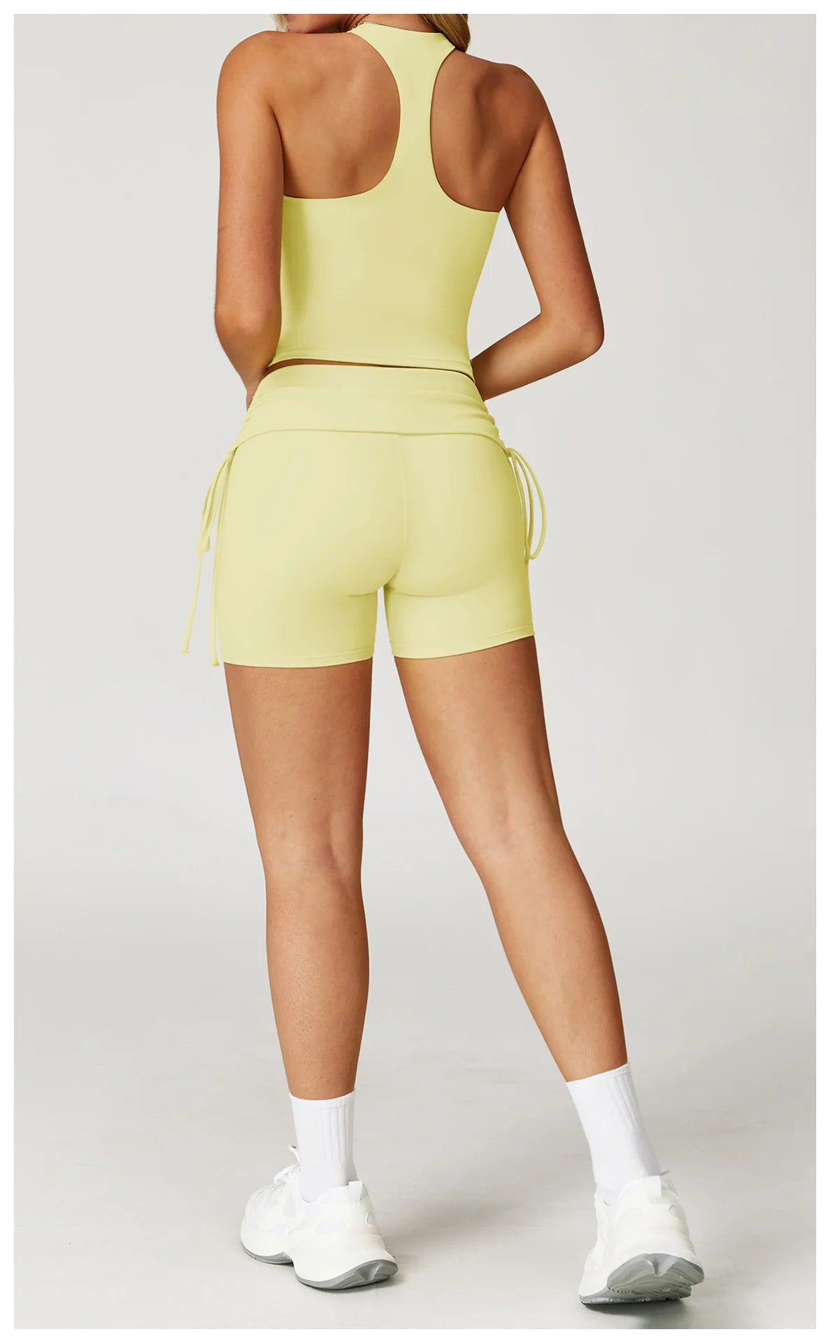 2-Piece Performance Yoga Set | High-Waisted Squat-Proof Leggings & Athletic Sports Bra