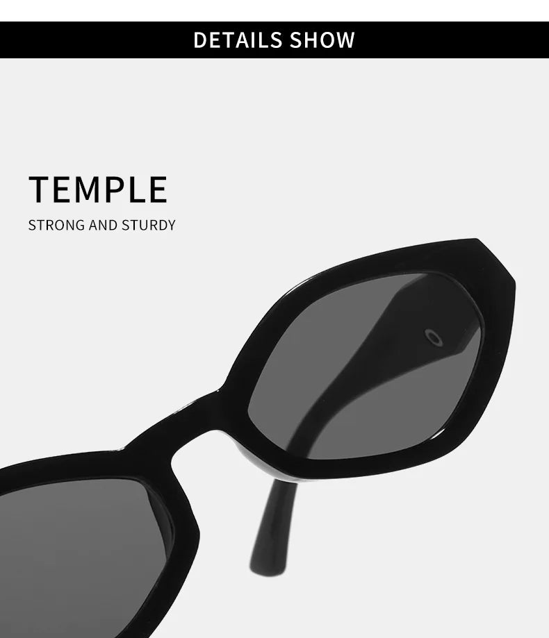 Retro Oversized Cat-Eye Sunglasses for Women | UV400 Protection